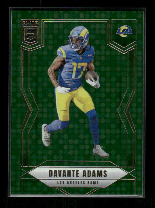 Davante Adams - 2025 Donruss Elite - Green Disco