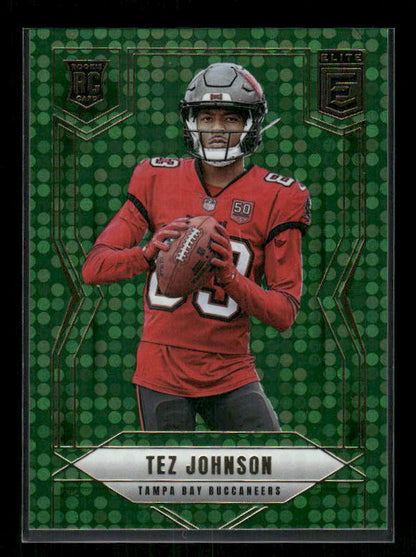 Tez Johnson - 2025 Donruss Elite - Green Disco - Rookie