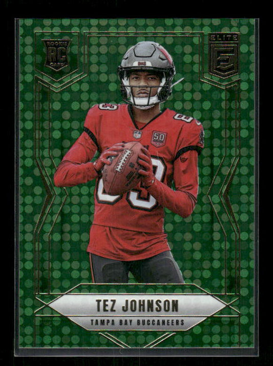Tez Johnson - 2025 Donruss Elite - Green Disco - Rookie