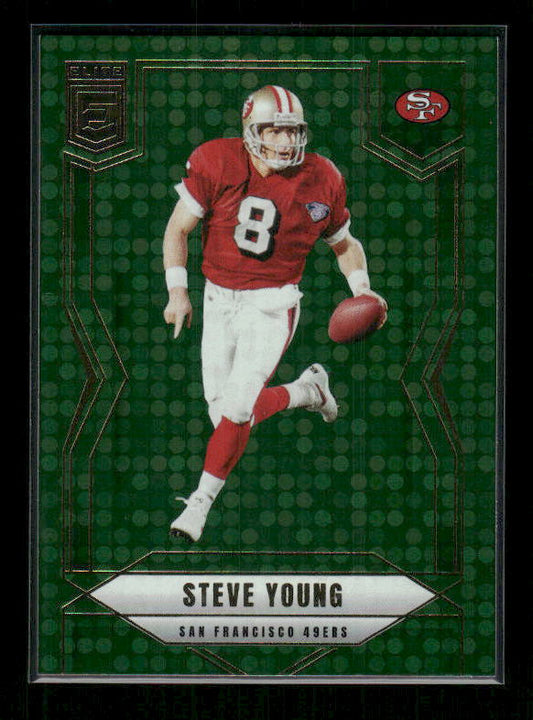 Steve Young - 2025 Donruss Elite - Green Disco