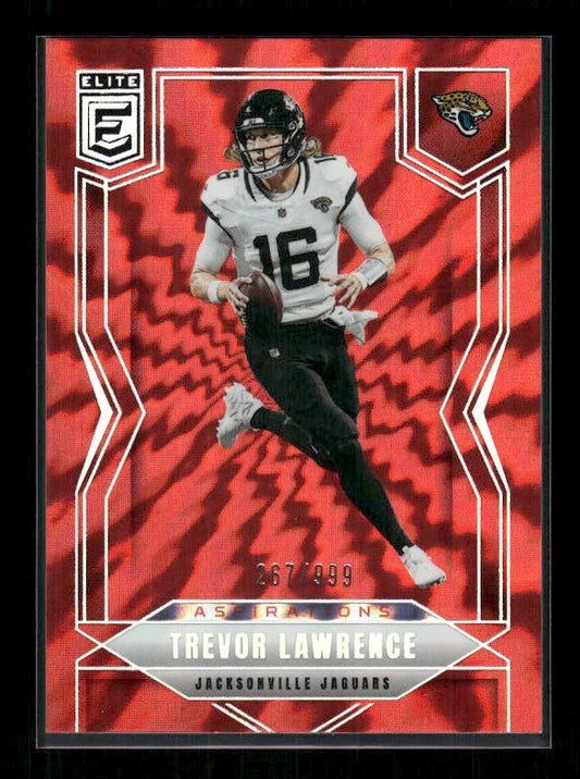 Trevor Lawrence - 2025 Donruss Elite - Aspirations Shimmer /999