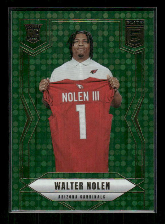 Walter Nolen - 2025 Donruss Elite - Green Disco - Rookie