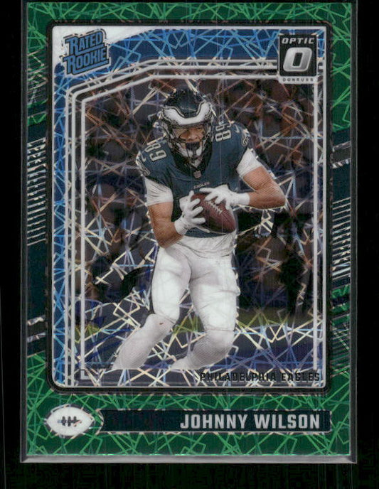 Johnny Wilson - 2024 Donruss Optic - Green Velocity - Rated Rookie