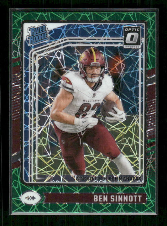 Ben Sinnott - 2024 Donruss Optic - Green Velocity - Rated Rookie