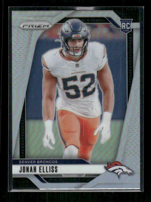 Jonah Elliss - 2024 Panini Prizm - Silver - Rookie