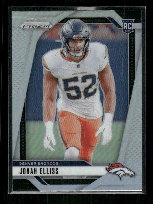 Jonah Elliss - 2024 Panini Prizm - Silver - Rookie