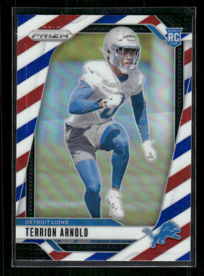 Terrion Arnold - 2024 Panini Prizm - Red White and Blue - Rookie