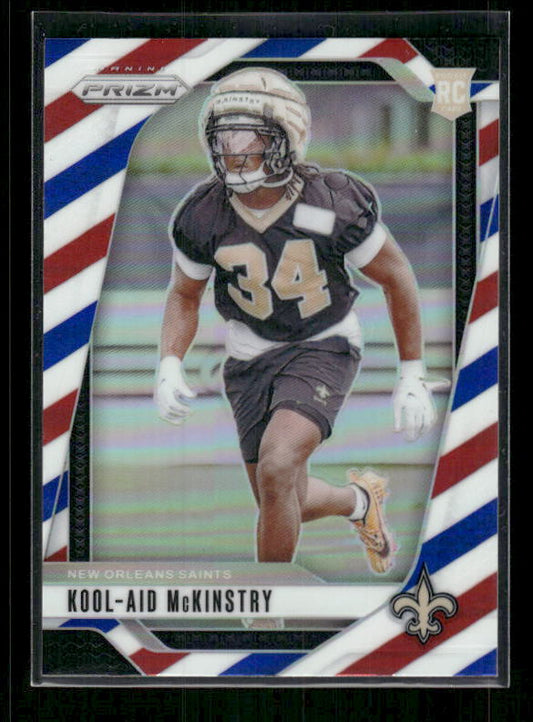 Kool-Aid McKinstry - 2024 Panini Prizm - Red White and Blue - Rookie