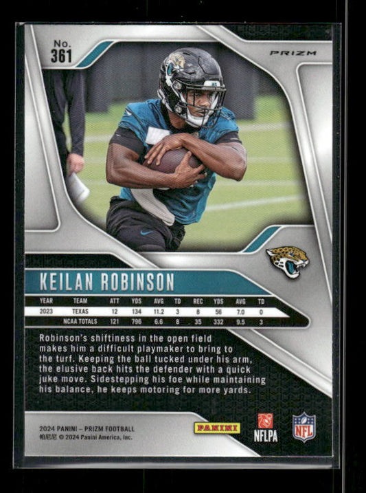 Keilan Robinson - 2024 Panini Prizm - Red White and Blue - Rookie