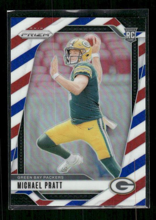Michael Pratt - 2024 Panini Prizm - Red White and Blue - Rookie