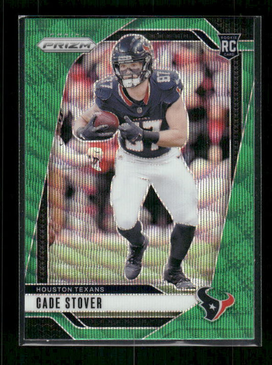 Cade Stover - 2024 Panini Prizm - Green Wave - Rookie