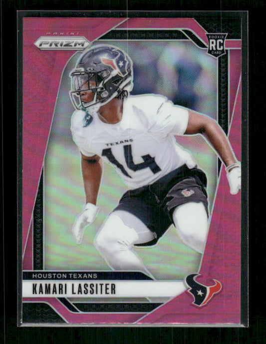 Kamari Lassiter - 2024 Panini Prizm - Pink - Rookie