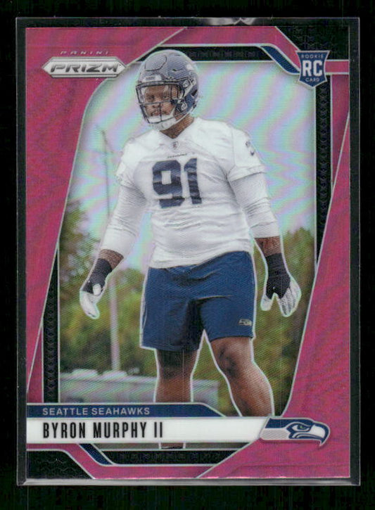 Byron Murphy II - 2024 Panini Prizm - Pink - Rookie