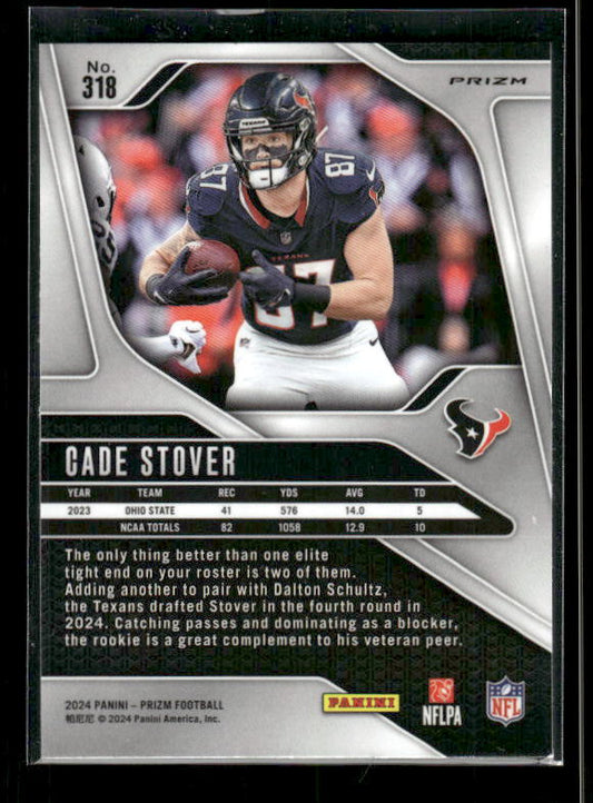 Cade Stover - 2024 Panini Prizm - Green - Rookie