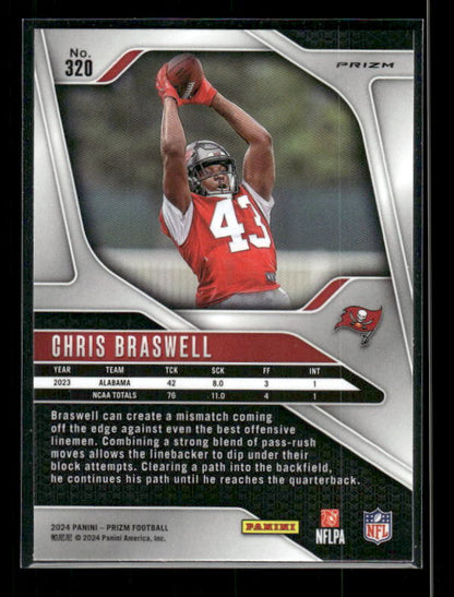 Chris Braswell - 2024 Panini Prizm - Lazer - Rookie