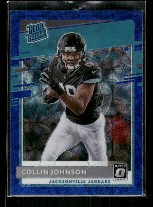 Collin Johnson - 2020 Donruss Optic - Blue Scope - Rated Rookie