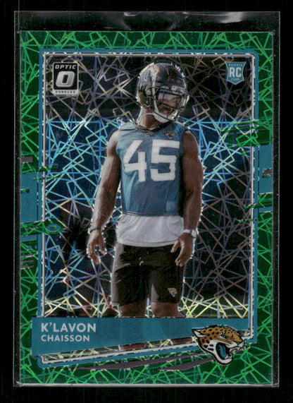 K'Lavon Chaisson - 2020 Donruss Optic - Green Velocity - Rookie