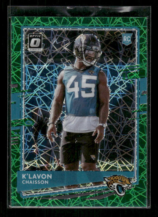 K'Lavon Chaisson - 2020 Donruss Optic - Green Velocity - Rookie