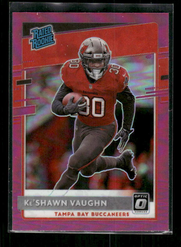 Ke'Shawn Vaughn - 2020 Donruss Optic - Pink - Rated Rookie