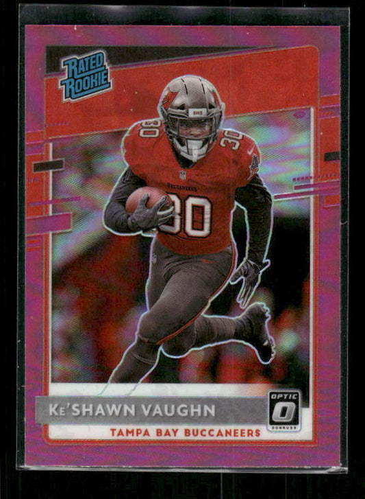 Ke'Shawn Vaughn - 2020 Donruss Optic - Pink - Rated Rookie