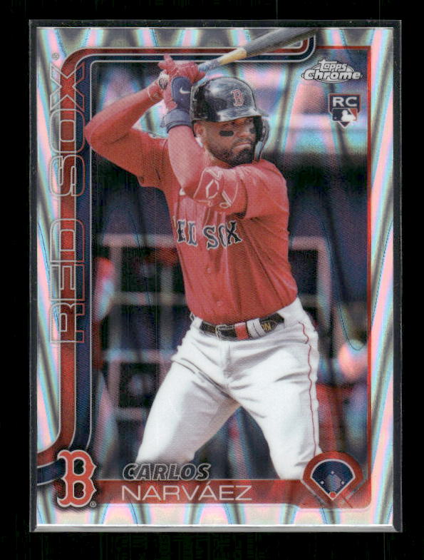 Carlos Narváez - 2025 Topps Chrome - Raywave Refractors - Rookie