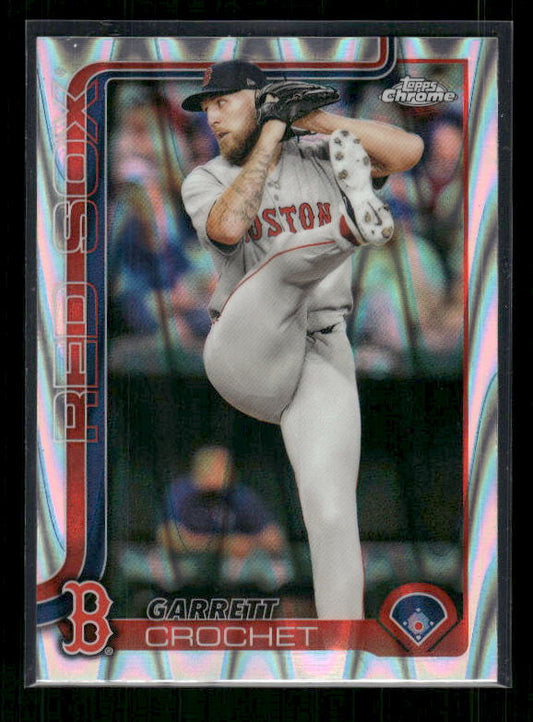 Garrett Crochet - 2025 Topps Chrome - Raywave Refractors