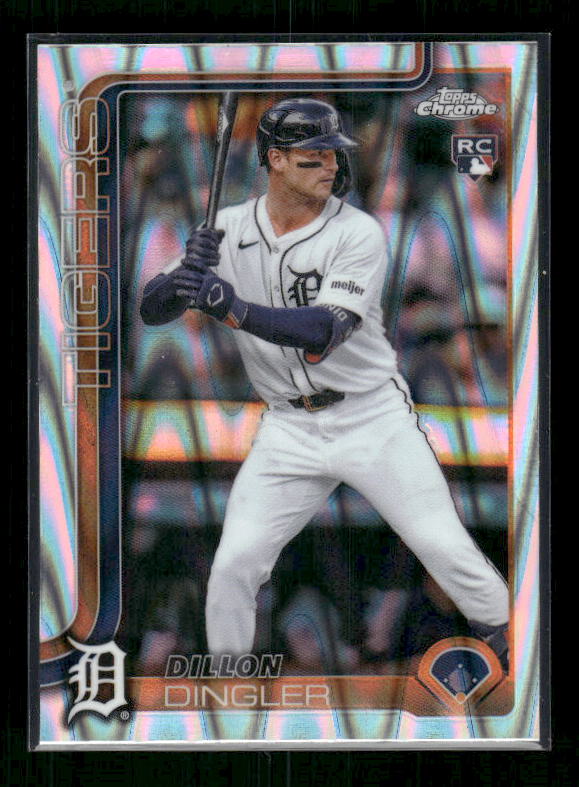 Dillon Dingler - 2025 Topps Chrome - Raywave Refractors - Rookie