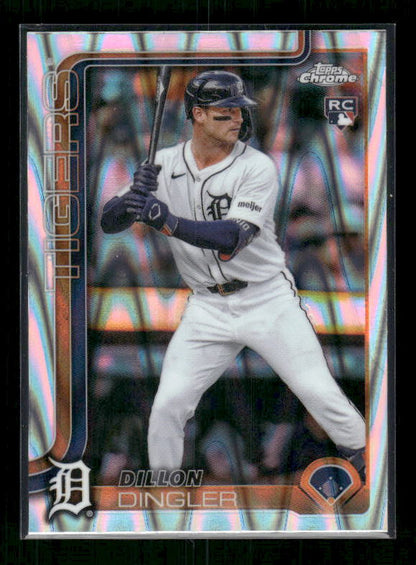 Dillon Dingler - 2025 Topps Chrome - Raywave Refractors - Rookie