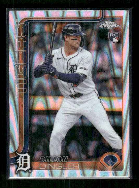Dillon Dingler - 2025 Topps Chrome - Raywave Refractors - Rookie