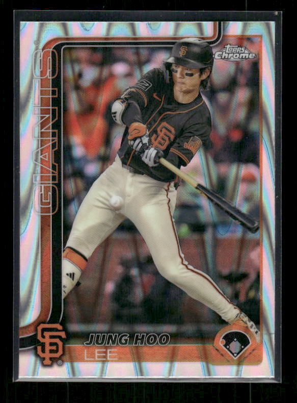 Jung Hoo Lee - 2025 Topps Chrome - Raywave Refractors
