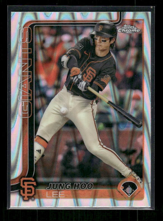Jung Hoo Lee - 2025 Topps Chrome - Raywave Refractors