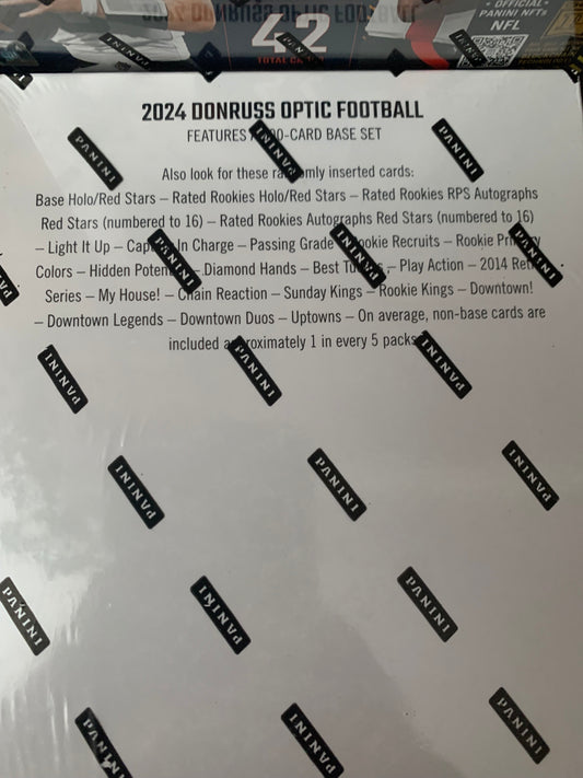 2024 Donruss Optic International Hobby Box