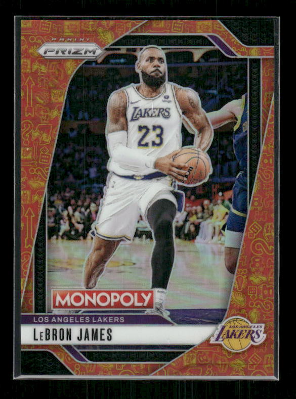 2024-25 Panini Prizm Monopoly #43 LeBron James Millionaire Club Prizms #/1499