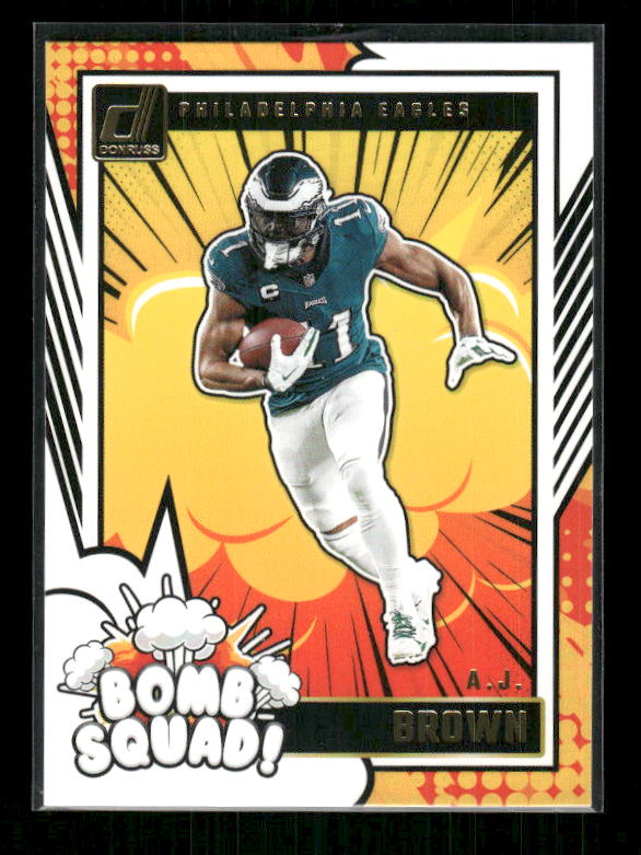 2024 Donruss #4 A.J. Brown Bomb Squad