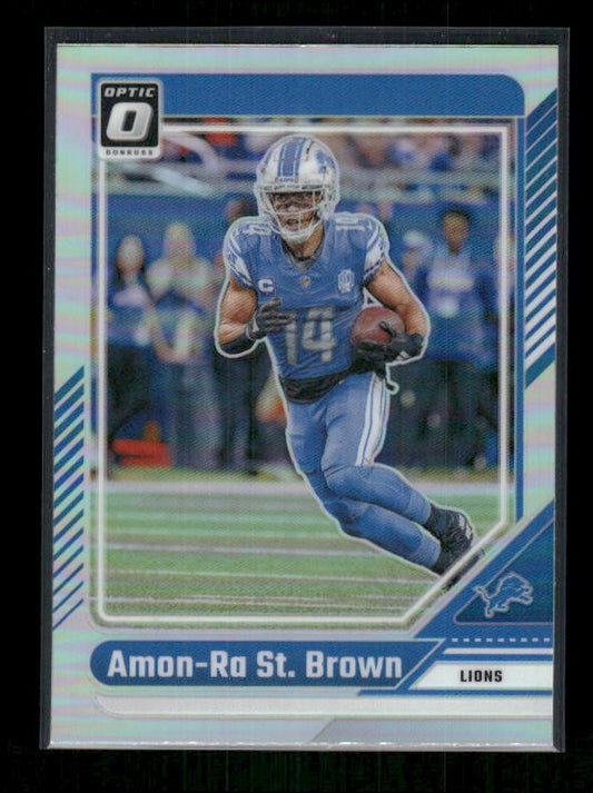 2024 Donruss Optic #66 Amon-Ra St. Brown Holo