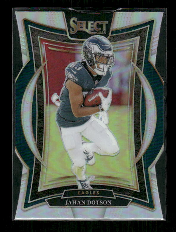 2024 Panini Select #63 Jahan Dotson Silver Prizm Die Cut