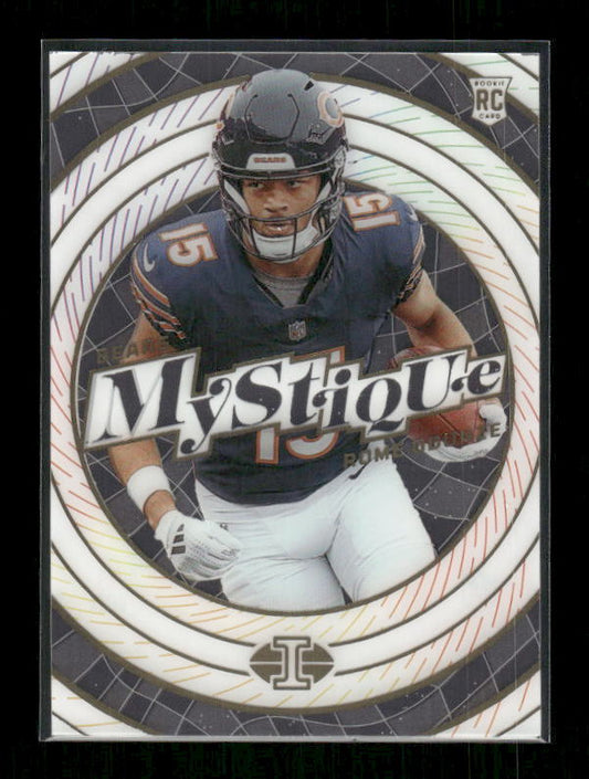 2024 Panini Illusions #12 Rome Odunze Mystique
