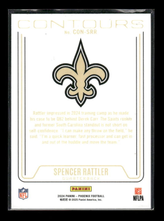 2024 Panini Phoenix - Contours #CON-SRR Spencer Rattler