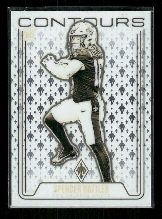2024 Panini Phoenix - Contours #CON-SRR Spencer Rattler