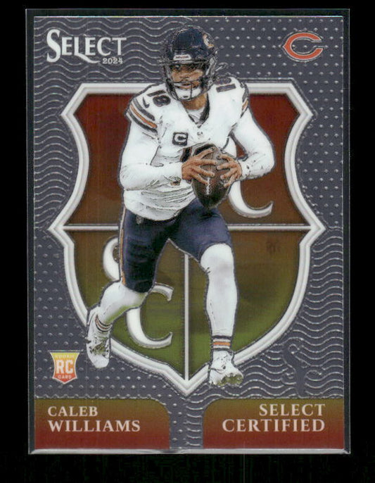 2024 Panini Select #1 Caleb Williams Select Certified Rookies