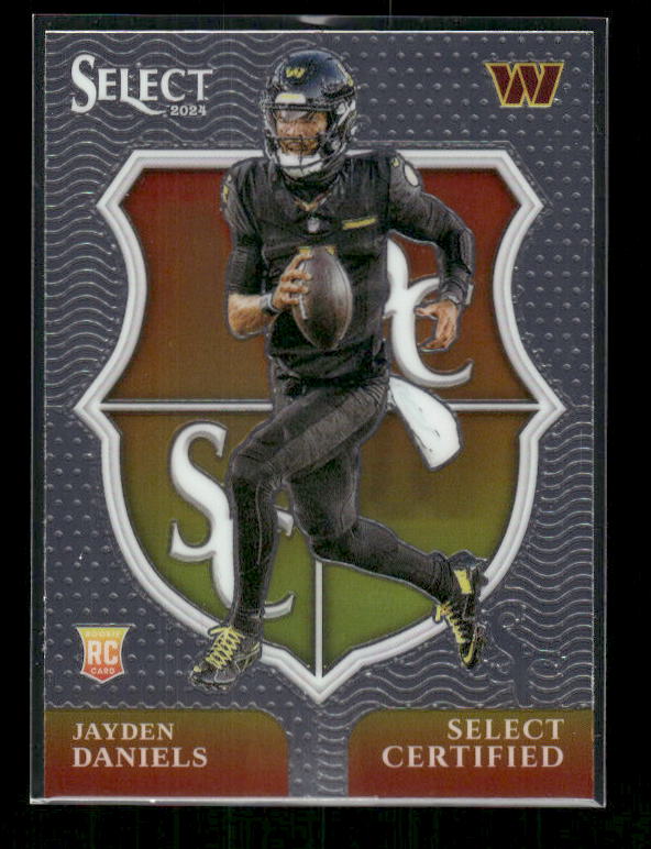 2024 Panini Select #2 Jayden Daniels Select Certified Rookies