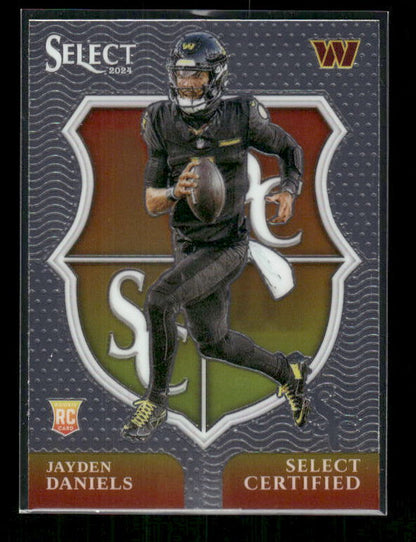 2024 Panini Select #2 Jayden Daniels Select Certified Rookies