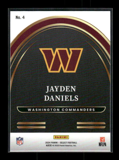 2024 Panini Select #4 Jayden Daniels Select Future
