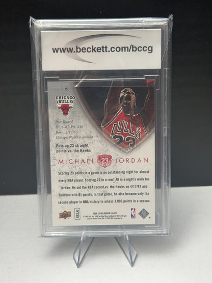 2009-10 Upper Deck Michael Jordan Legacy Collection Gold #16 BCCG 10