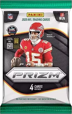 2025 Prizm Football Retail Pack