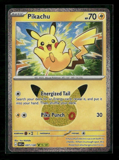 ME: 30th Celebration #037/128 Pikachu
