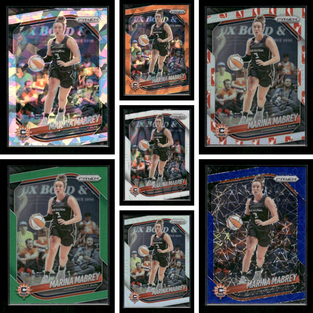 Marina Mabrey - 2025 Prizm WNBA 7 Card Lot