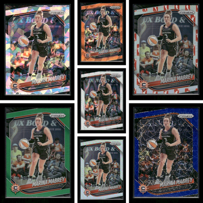 Marina Mabrey - 2025 Prizm WNBA 7 Card Lot