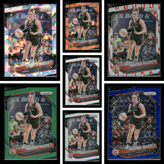 Marina Mabrey - 2025 Prizm WNBA 7 Card Lot