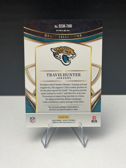 Travis Hunter - 2025 Select Football - Draft Selections Patch - Rookie